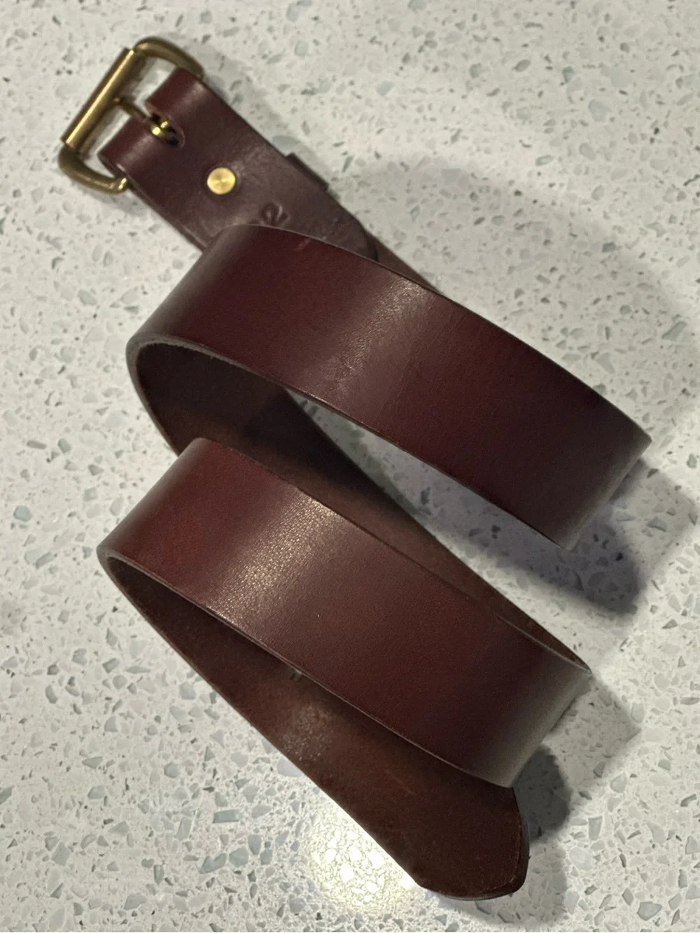 Tanner Goods Standard Belt in Cognac/Copper -Size 32